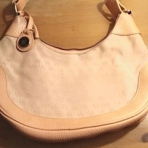 Pink Dooney & Bourke hobo style handbag (used)